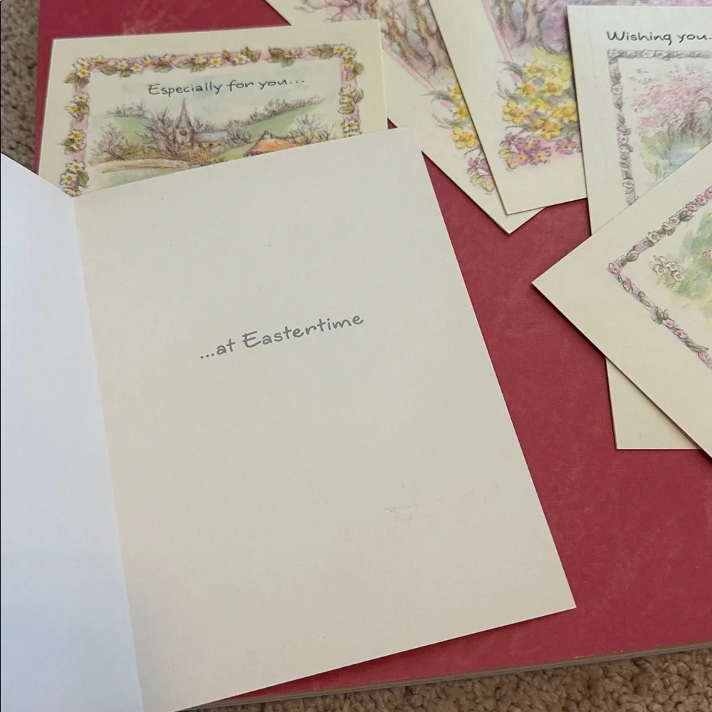 8 Easter Greeting Cards (no envelopes included)